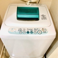 東芝自動洗濯機(1月22日までに取りに来てくれる方限定)AW-5...