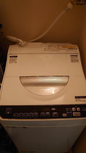 【取引中】【値下げ】縦型式洗濯機 （乾燥機能付き）