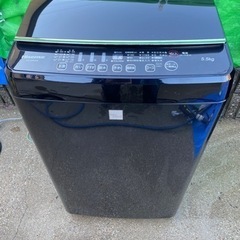 お薦め品‼️激安‼️分解洗浄クリーニング済み‼️ハイセンスガラストップ洗濯機5.5kg 2016年