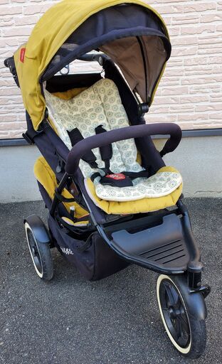 最終価格　短期出品　phil\u0026teds 二人乗りベビーカー バギー