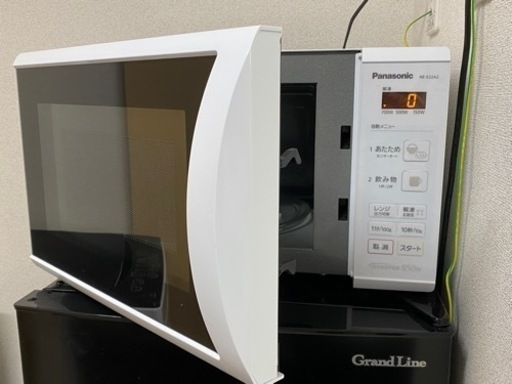電子レンジ 取り扱い説明書付き パナソニック