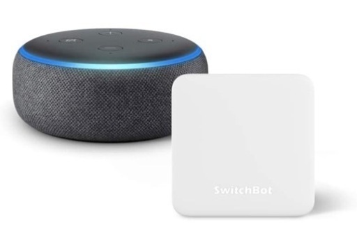Echo Dot 第3世代 チャコール + スイッチボット Hub Mini
