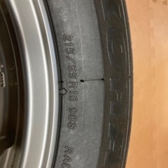 タイヤ　ホイール付　4本　ヨコハマタイヤ　ラジアル　215 65R 16