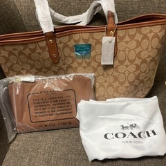 COACH リバーシブルトートバッグ