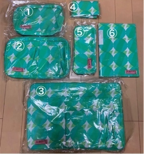 文房具6点　バックインバック　名刺入れ　筆箱　就職