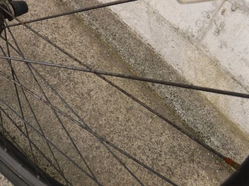 カッコイイ メッキ★レインボーのビーチクルーザー　中古自転車 385