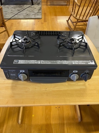 RINNAI ガステーブル　LP  2018年製　グリル未使用