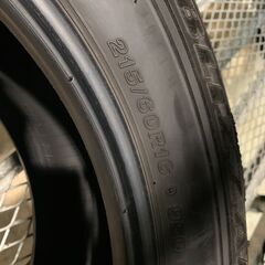 No21　215/60R16　ブリヂストン　REVOGZ　2014年製