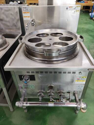 タニコー　ガスゆで麺機　TU-1ND　都市ガス　13A　2016年製　幅650×奥行860×高さ105㎜