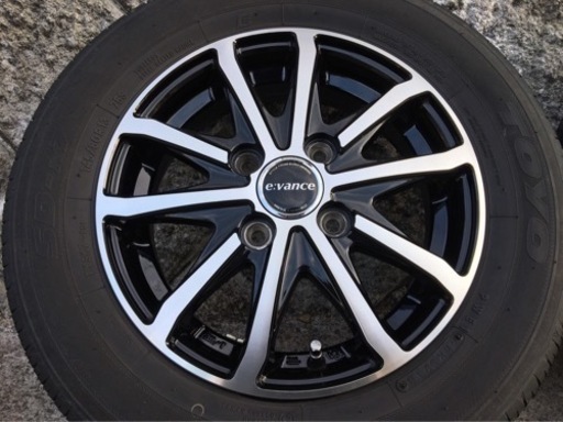 上品なスタイル +45 145/80R13 4本 タイヤ\u0026ホイールセット 13インチ 4×100 - タイヤ/ホイールセット