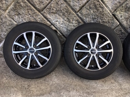 上品なスタイル +45 145/80R13 4本 タイヤ\u0026ホイールセット 13インチ 4×100 - タイヤ/ホイールセット