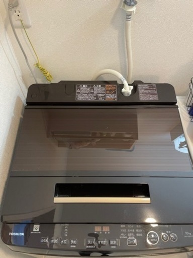 TOSHIBA 洗濯機　2018年製　10kg