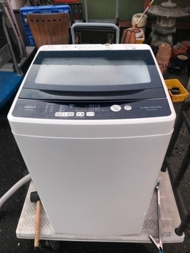 【正規品直輸入】 AQUA 2019年製  AQW-BK50G  洗濯機
