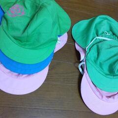 広島市保育園帽子　５つ