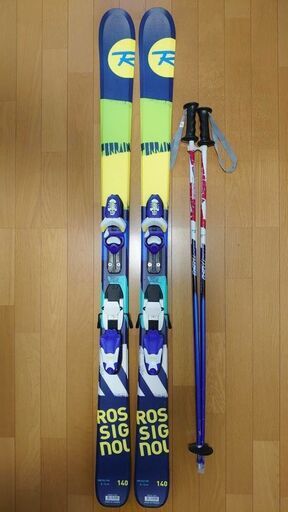 ロシニョール　スキー板　ジュニア　140cm