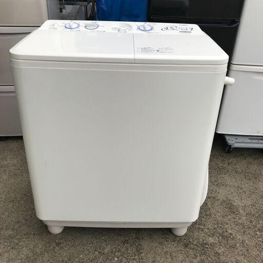 アクア　二槽式洗濯機　AQW-N451　4.5㎏　2018年製