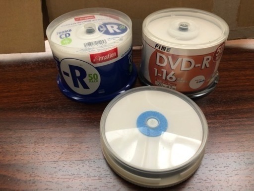 未使用 DVD-R 62枚 CD-R 50枚 録画 記録メディア テレビ