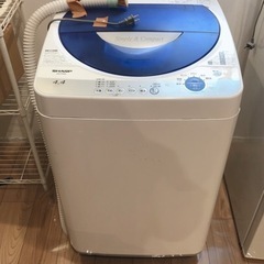洗濯機 SHARP シャープ 4.4kg キロ