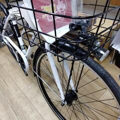 受け渡し完了しました ❰新車❱クロスバイク ルーツT21 ホワイト