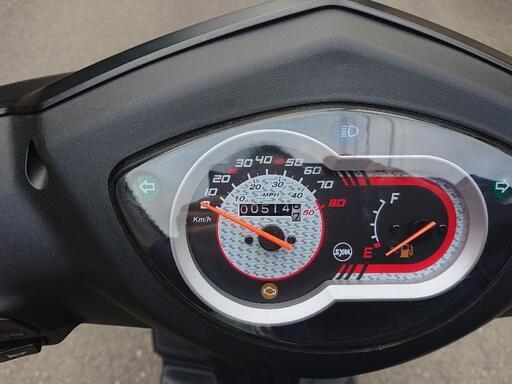 133000円 NAVI110 230キロ 迷彩カラー カスタムパーツ付き
