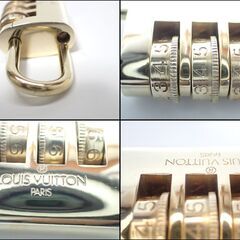 A176 超美品 ルイヴィトン ダイヤル式 パドロック 鍵 南京錠 カデナ