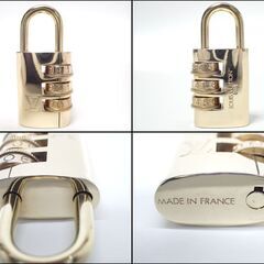 A176 超美品 ルイヴィトン ダイヤル式 パドロック 鍵 南京錠 カデナ