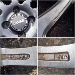 中古品】15インチ 中古ホイール & スタッドレスタイヤ ZEETEX 185 