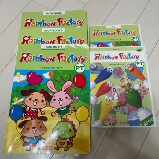知育ecc 英語教材2歳3歳cd Dvd 教材セット Chao Momo 博多南の子供用品の中古あげます 譲ります ジモティーで不用品の処分