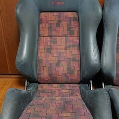 値下　ランエボ4純正レカロSRⅢ　セミバケットシート　左右セット 値下 ランエボ4純正レカロSRⅢ セミバケットシート 左右セット