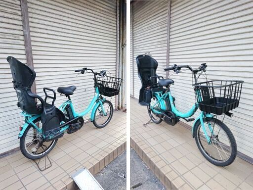 【中古】電動自転車 YAMAHA PAS Babby 20インチ 子供乗せ   .