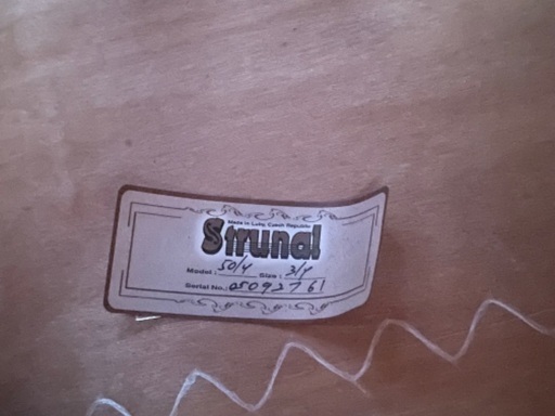 Strunal ストルーナル ウッドベース コントラバス ソフトカバー付 米国