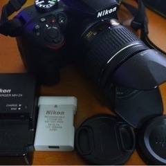 【ネット決済・配送可】Nikon D3400 18-55 VRレ...