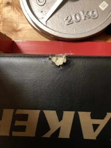 中古】パワーラック バーベル フラットベンチ ダンベルセット アブ