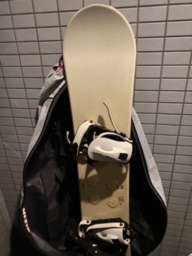 取引中　スノーボードセット　女性　24.5靴　カバン