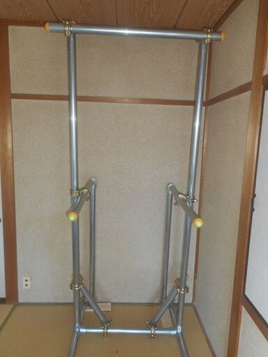 自作の懸垂台とチンニング台 Masa 稲城のフィットネス トレーニングの中古あげます 譲ります ジモティーで不用品の処分