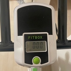 【中古美品】2021年製　フィットボックス　スピンバイク　FBX-002W_01 エアロバイク　白　ホワイト　第3世代