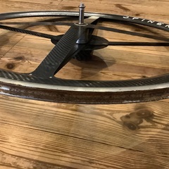 ロードバイク用ホイール(スピナジー)27インチ前後輪、スプロケット(デュラエース)9段付き