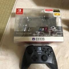 ニンテンドーSwitch、モニター、ホリコントローラー、カセット3種