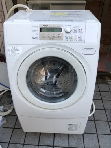ドラム洗濯機乾燥機付き9キロ⁉️大阪市内配達設置無料⭕️保証付き