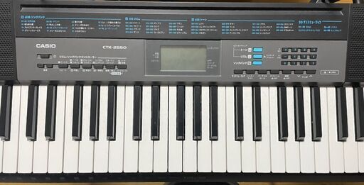 CASIO(カシオ) 61鍵盤 電子キーボード 鍵盤カバー付きCTK-2550 CASIO(カシオ) 61鍵盤 電子キーボード 鍵盤カバー付きCTK-2550