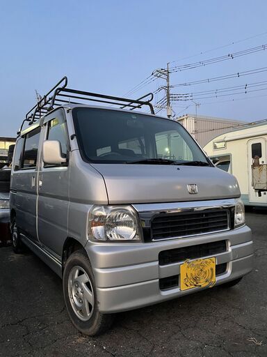 埼玉県草加市 車検令和6年1月 人気バモス ターボ Hm1 キャリアルーフ付き 4速at 607km 車中泊やキャンプにどうですか あんぐ 越谷レイクタウンのバモスの中古車 ジモティー