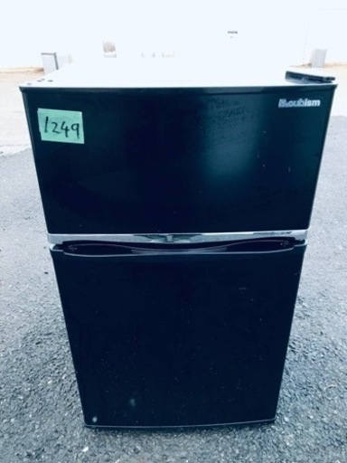 ✨2019年製✨1249番 A-Stage✨2ドア冷凍冷蔵庫✨RM-90L02BK‼️