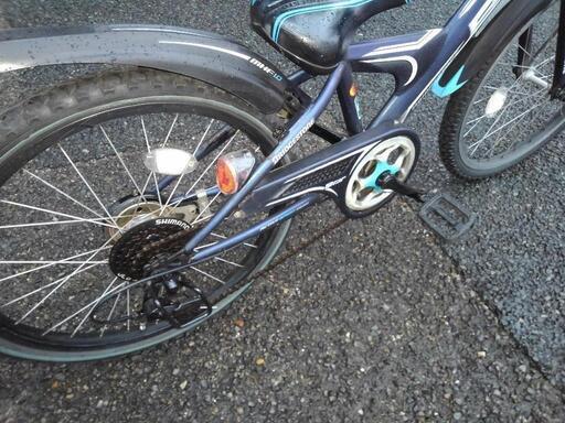 中古子供自転車1834 ブリヂストン ブリジットJr 22インチ 6段