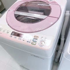 SHARP 8キロ洗い洗濯機　美品　熊本リサイクルショップen