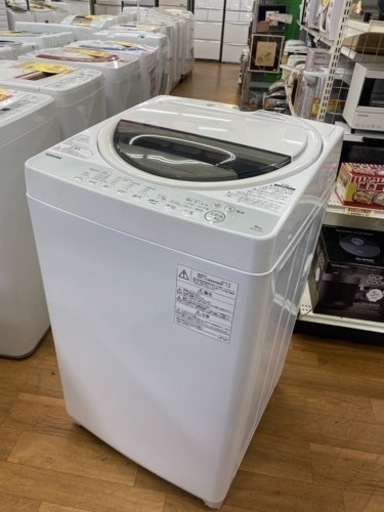 I449　TOSHIBA6.0ｋ洗濯機　2019年式