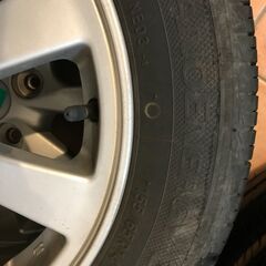 美品☆155/65R14 バリ溝 ダイハツ純正☆夏タイヤ・ホイール