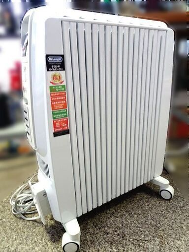 ◆DeLonghi/デロンギ・ジャパン□ドラゴンデジタル オイルヒーター TDD0915W リモコン付き 動作確認済み