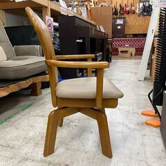愛品館 江戸川店】浜本工芸 回転式ダイニングチェア ID:150-046555-007