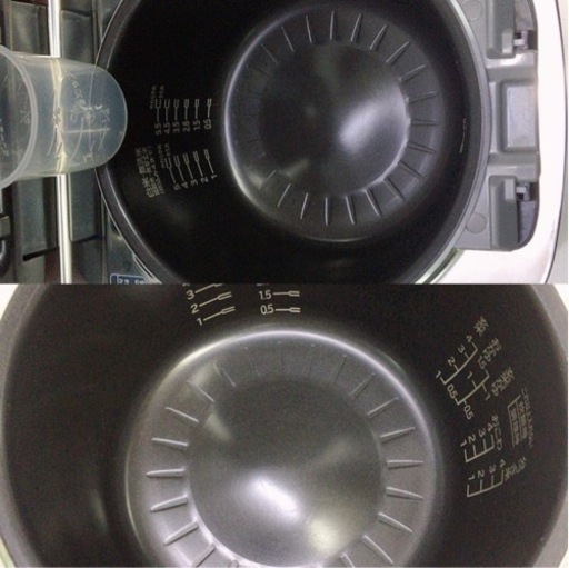 超～超美品 HITACHI 日立IHジャー炊飯器 高伝熱 打込鉄釜 圧力スチール炊き ふっくら御膳 RZ-YW3000M メタリックレッド（R）5.5合 G031G