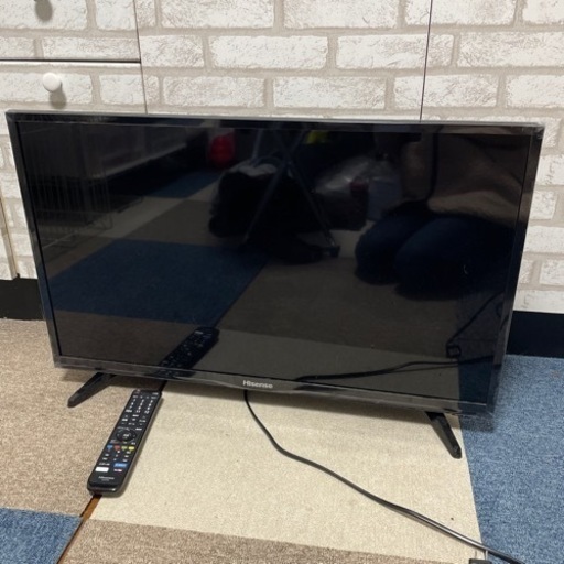 ハイセンス　液晶テレビ　32型　中古　本日中であれば9000円